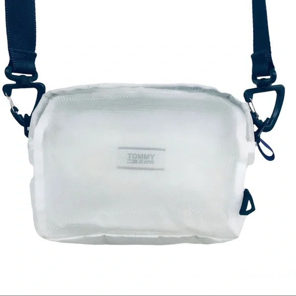 NWT Tommy Hilfiger Bag Crossbody Crossover Messenger Mens Womens Camera Jeans - Picture 3 of 11